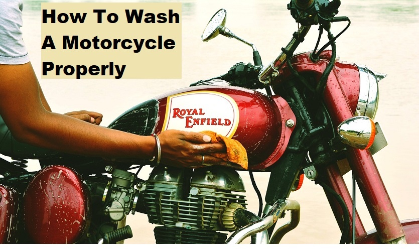How To Wash A Motorcycle