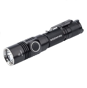 Cree XP-L LED 1050 Lumens Tactical Flashlight 